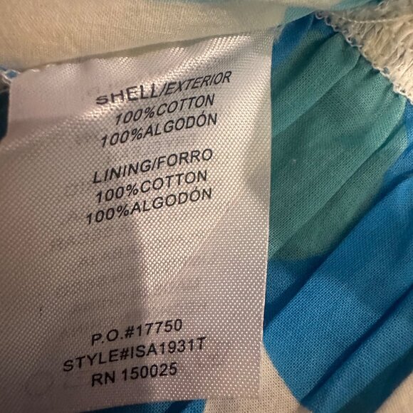 ALTAR'D STATE JUNIOR WOMENS BLUE FLORAL SPAGHETTI STRAP SHIRT SMALL - Picture 6 of 7